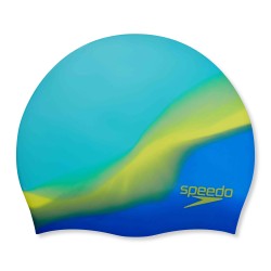 SPEEDO JUNIOR MULTI COLOUR SILC CAP