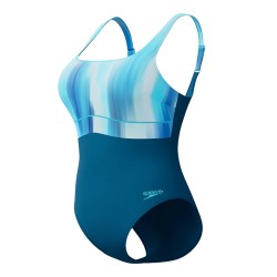 SPEEDO WOMENS SHAPING CONTOURECL VESTIDO DE BAÑO