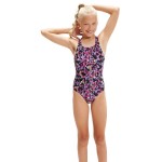 SPEEDO  ALLOVER MEDALIST TRAJE DE BAÑO PARA NIÑAS