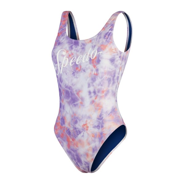WO PRINTED LOGO DEEP U BACK CALZONETA DE MUJER