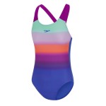 SPEEDO GIRLS PRINTED PULSEBACK VESTIDO DE BAÑO