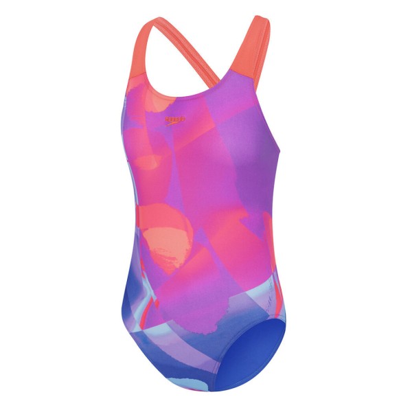 SPEEDO GIRLS DIGITAL ALLOVER POW VESTIDO DE BAÑO