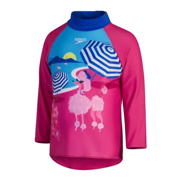 SPEEDO PT LS DIPHEM RASH TOP IF