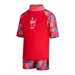 SPEEDO DIGI PT SS RASH TOP SET IF TRAJE DE BAÑO PARA NIÑAS