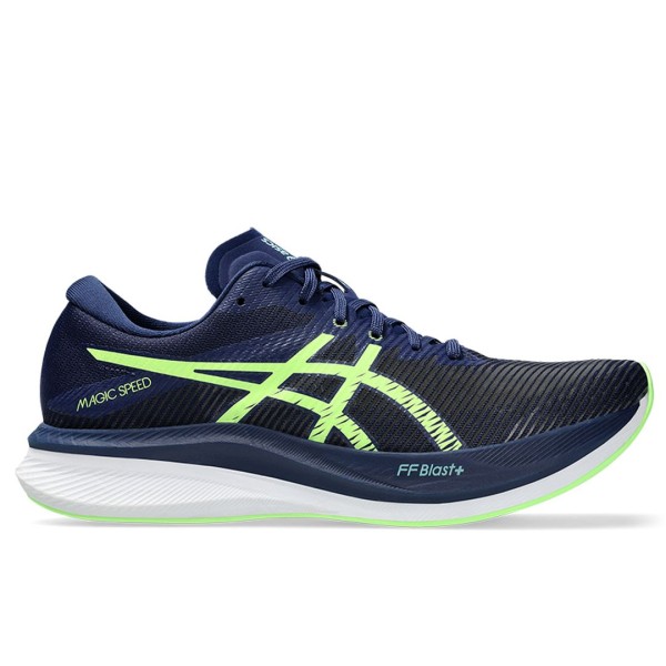 ASICS MAGIC SPEED MENS BLUE EXPANSE/ILLUMINATE GREEN