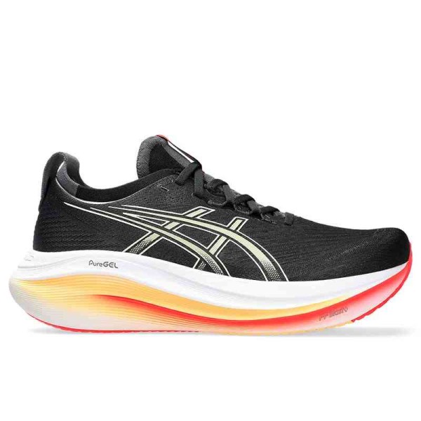 ASICS GEL-NIMBUS 27 MENS BLACK/KHAKI ASICS GEL-NIMBUS 27 MENS BLACK/KHAKI