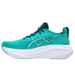 ASICS GEL-NIMBUS 27 MENS WAVE TEAL/SAXON GREEN