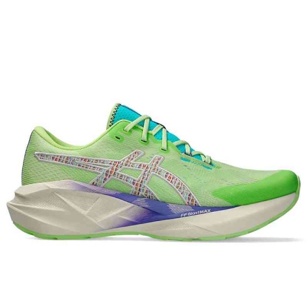 ASICS NOVABLAST 5 TR MENS NATURE BATHING/LIME GREEN