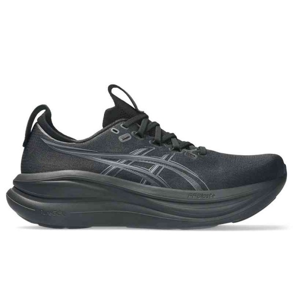 ASICS GEL-NIMBUS 28 MENS BLACK/GRAPHITE GREY