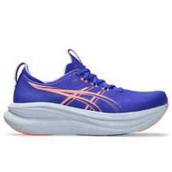 ASICS GEL-NIMBUS 28 WOMENS COBALT BURST/SUN CORAL