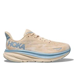 HOKA CLIFTON 9 WOMENS OAK/ALABASTER