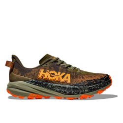 HOKA SPEEDGOAT 6 MENS ANTIQUE OLIVE/SQUASH