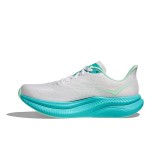 HOKA MACH 6 WOMENS WHITE CIELO BLUE