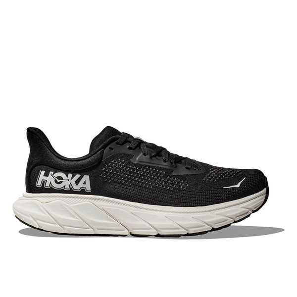 HOKA ARAHI 7 MENS BLACK/WHITE