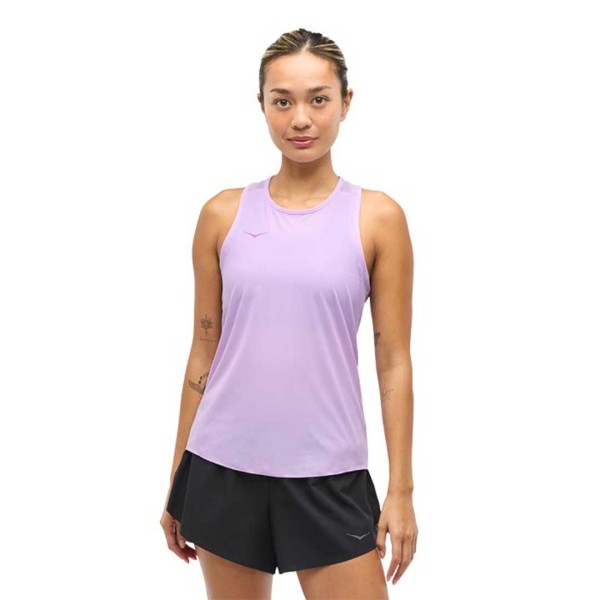 HOKA AIROLITE RUN TANK ASTER FLOWER