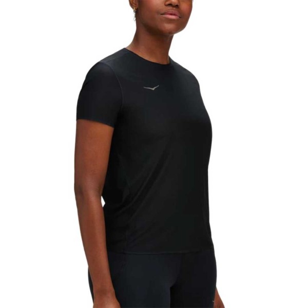 HOKA AIROLITE RUN SHORT SLEEVE BLACK