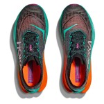 HOKA MACH X 2 MENS BLACK/ELECTRIC AQUA