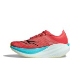 HOKA MACH X 2 MENS GRAPEFRUIT/ELECTRIC CORAL