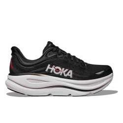 HOKA BONDI 9 MENS BLACK/VERMILLION