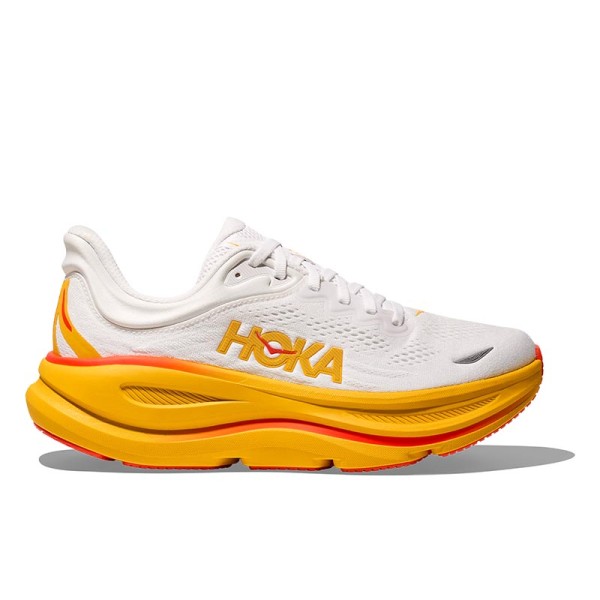 HOKA BONDI 9 WOMENS FROST/SUNFLOWER