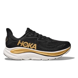 HOKA CLIFTON 10 WOMENS BLACK/GOLD
