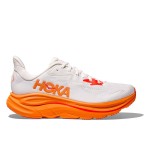 HOKA CLIFTON 10 MENS FROST/ORANGE