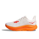 HOKA CLIFTON 10 MENS FROST/ORANGE