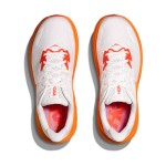HOKA CLIFTON 10 MENS FROST/ORANGE
