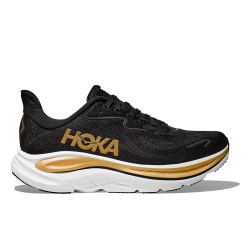 HOKA CLIFTON 10 WOMENS BLACK/GOLD 