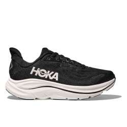 HOKA CLIFTON 10 WOMENS BLACK/WHITE