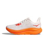 HOKA CLIFTON 10 WOMENS FROST/ORANGE