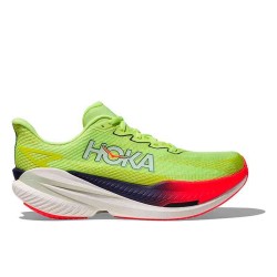 HOKA MACH X 3 MENS NEON YUZU/SQUID-INK