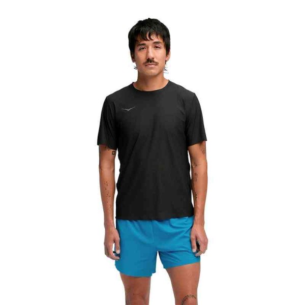 HOKA M AIROLITE SHORT SLEEVE 2.0 BLACK