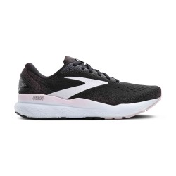 BROOKS GHOST 16 WOMENS BLACK/WHITE/ORCHID ICE