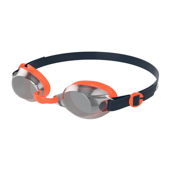 SPEEDO JET MIRROR GOGGLES NAVY/ORANGE JR