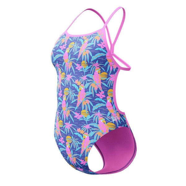 SPEEDO WOMENS ALLOVER DIGITAL VB VESTIDO DE BAÑO