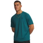 UA TECH 2.0 SS TEE RACKGREEN/BLACK