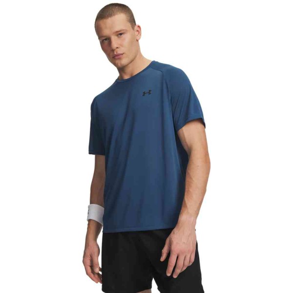 UA TECH 2.0 SS TEE WHAMBLUE/BLACK UA TECH 2.0 SS TEE WHAMBLUE/BLACK