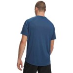 UA TECH 2.0 SS TEE WHAMBLUE/BLACK UA TECH 2.0 SS TEE WHAMBLUE/BLACK