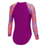 SPEEDO GIRLS LONG SLEEVE SWIMSUI VESTIDO DE BAÑO