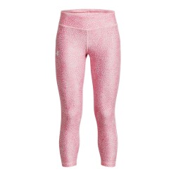 UA GIRLS ARMOUR PRINTED ANKLE CRO