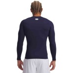 UA HG ARMOUR COMP LS MIDNIGHTNAVY/WHITE UA HG ARMOUR COMP LS MIDNIGHTNAVY/WHITE