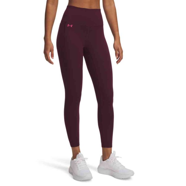 UA W MOTION ANKLE LEG DARK MAROON UA W MOTION ANKLE LEG DARK MAROON