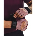 UA WOMENS WEIGHTLIFTING GLOVES PINKELIXIR/BLACK