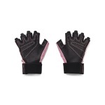 UA WOMENS WEIGHTLIFTING GLOVES PINKELIXIR/BLACK