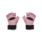 UA WOMENS WEIGHTLIFTING GLOVES PINKELIXIR/BLACK