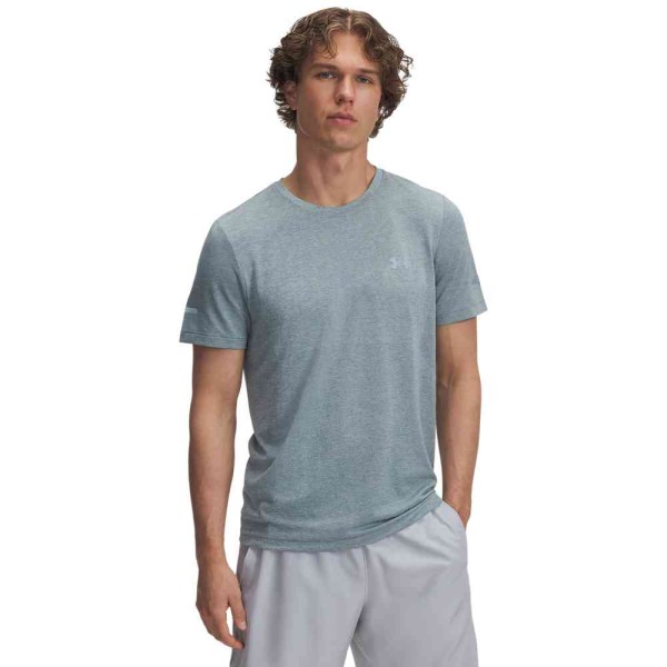 UA SEAMLESS STRIDE SS SERPENTINE/REFLECTIVE
