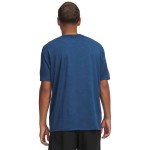 UA TECH VENT SS WHAMBLUE/BLACK