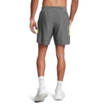 UA LAUNCH PRO 2N1 7 SHORTS GY