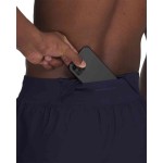 UA LAUNCH PRO 2N1 7 SHORTS MIDNIGHTNAVY